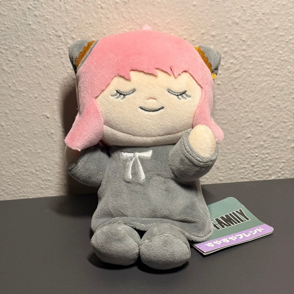 Spy x Family Anya Forger Plush 6in Pink New Suya Suya Friend Mocchi Mocchi